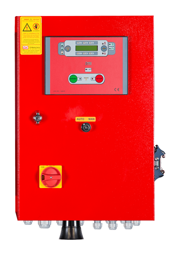 EN 12845 Yangın Pompası Elektrik Panosu